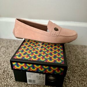 Kurt Geiger Blush Pink Loafers